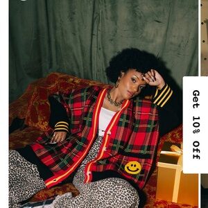 Dressed in LALA Do it Madly Oversized Cardigan